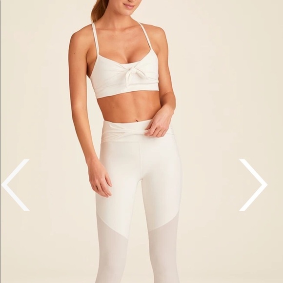 Alala Pants - Alala "Tied Bow" Sports Bra and Legging Set